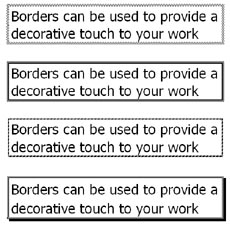 borders